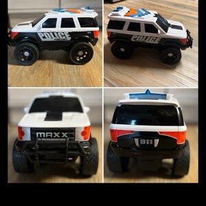 -Maxx Action Police SUV Toy with LED Lights Sounds Motorized Engine 12 Inch